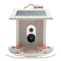 Хранилка за птици с камера и AI разпознаване на птици за градината - С вградена соларна клетка