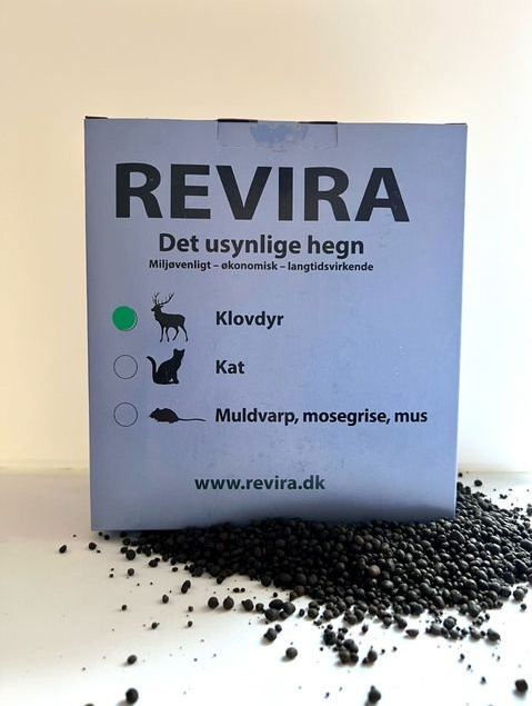 Cerca invisível contra toupeiras, porcos do brejo, ratos, gatos e ungulados - Revira