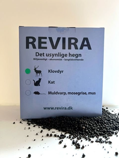 Usynligt hegn mod muldvarp, mosegris, mus, kat og klovdyr - Revira