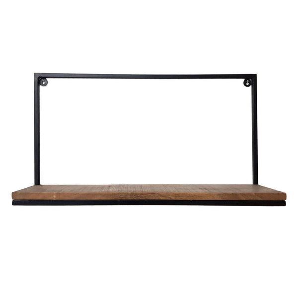 Estantería - Estante de pared - Estantería 75 x 40 x 20 cm Liverpool - Estructura de metal negro mate