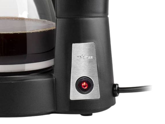 Aparat de cafea - Compact la doar 550W - Volum 0,6 litri