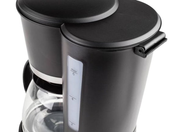 Kaffismaschinn - Kompakt op nëmmen 550W - Volumen 0,6 Liter