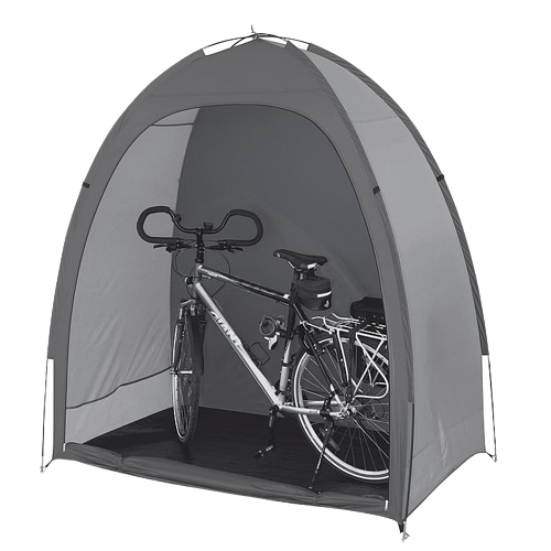 Cykel shelter - Af grå polyester