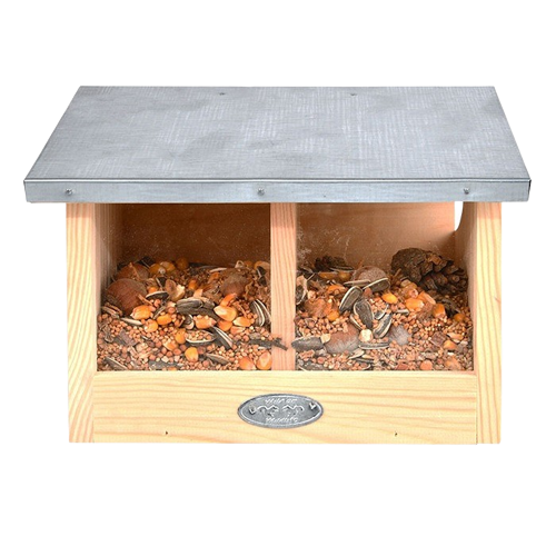 Söötmismaja oravatele - Kahekordne maja oravate toitmiseks