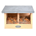 Къщичка за хранене на катерици - Двойна къщичка за хранене на катерици