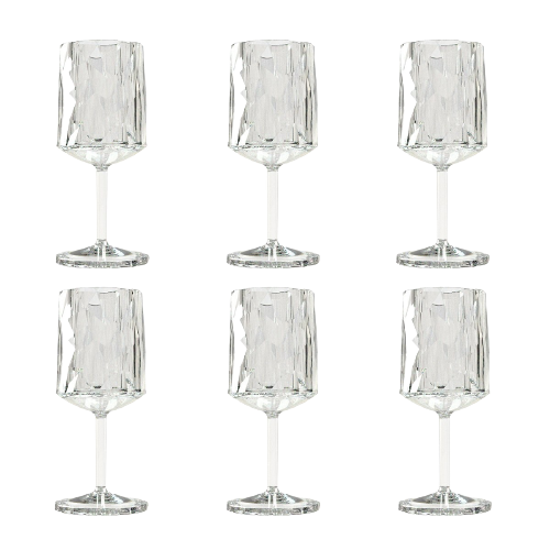 Koziol Wine glasses - 1 or 6 pieces of super glass - 200 ml (White wine)