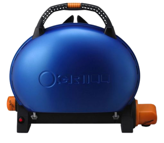 O-Grill 500 - kreem, roheline, sinine ja oranž - Gaasigrill