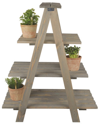 Стълба за растения - Триъгълна кутия за цветя