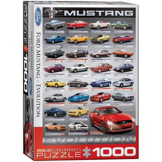 Puzzle - Ford Mustang - 1000 de piese