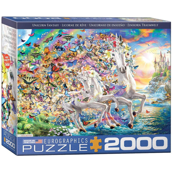 Puzzle - Unicorn Fantasy - 2000 dílků