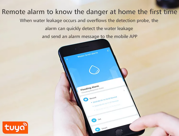 Alarma de nivel de agua por fuga de agua - Con WIFI