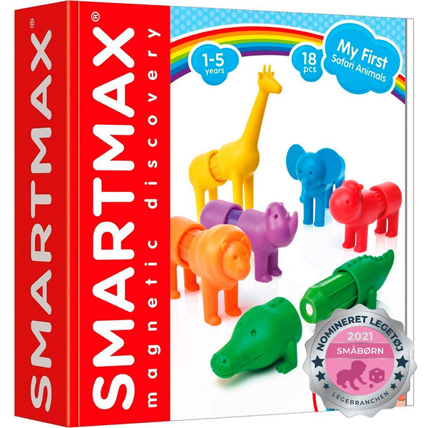 SmartMax- Mani pirmie safari dzīvnieki - Magnēta rotaļlieta