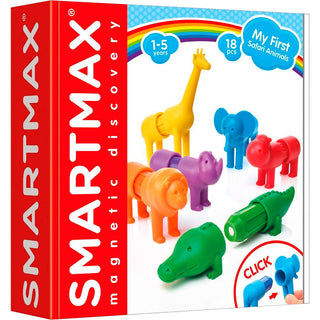 SmartMax- Az első szafari állataim - Mágneses játék