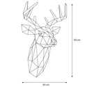 DIY Deer Head - Μπλε