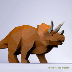 DIY/uradi sam Dinosaur - Triceratops